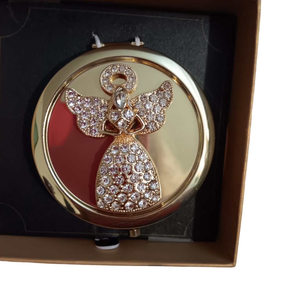 NWT MONET....ladies magnifying double mirror